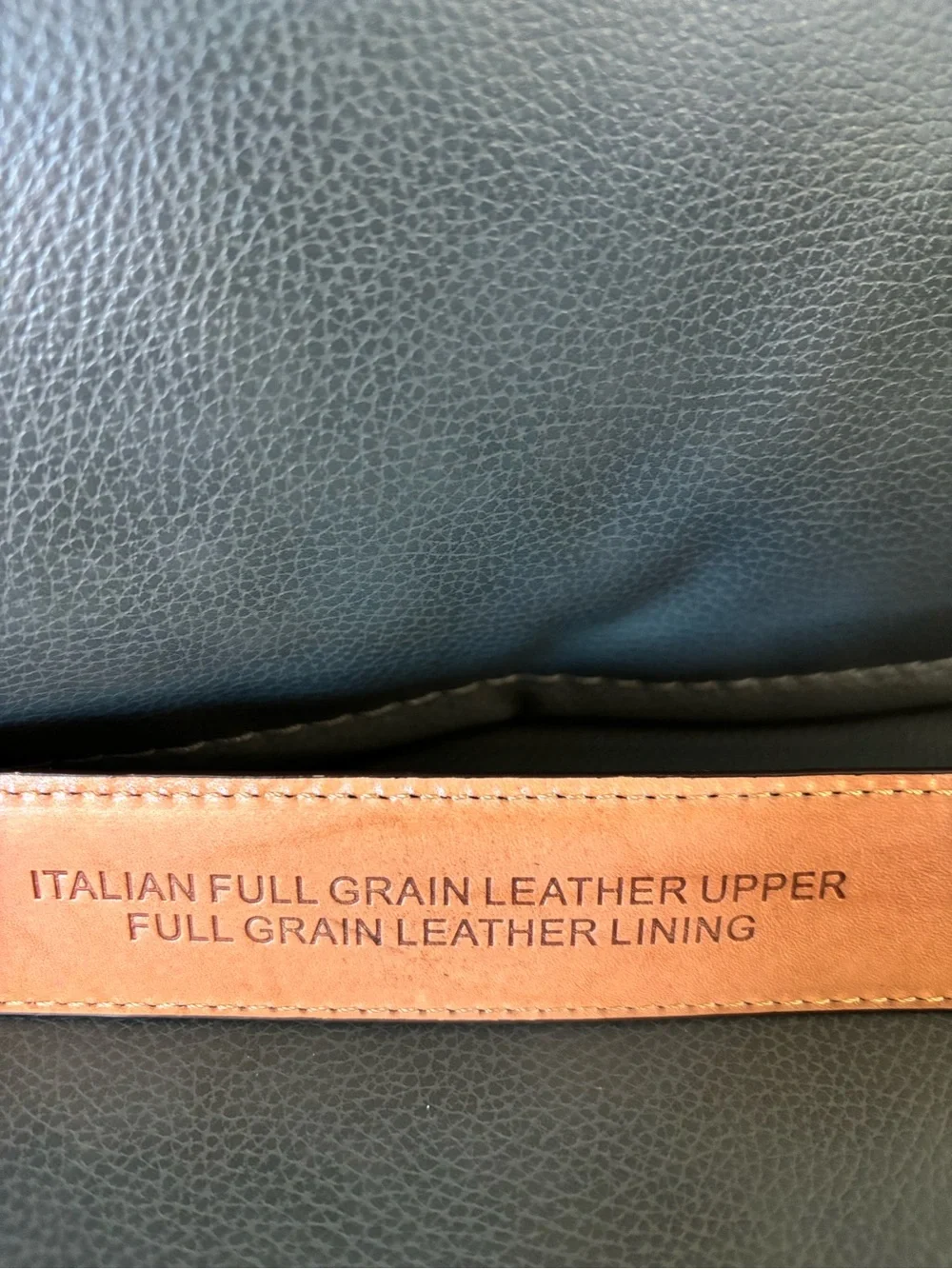 Kirkland Signature Italian Full Grain Leather Men's Belt size 36